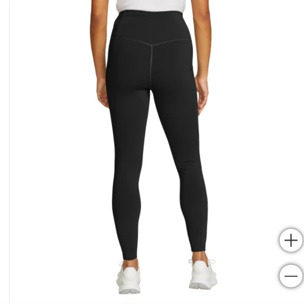 NWT Eddie Bauer Women's Trail Tight Black‎ - Picture 3 of 6